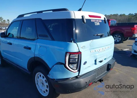 2023 Ford Bronco Sport Heritage z USA, uszkodzony, nr VIN 3FMCR9G63PRD62461